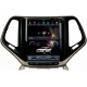 Штатное головное устройство в стиле Тесла для Jeep Cherokee на OS Android 8.0.1