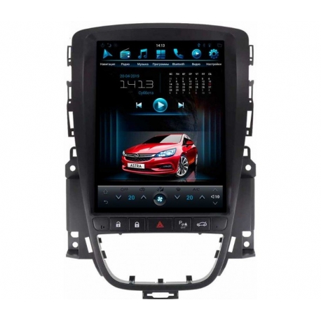 Штатная мультимедийная система в стиле Тесла для Opel Astra J