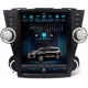 Штатное головное устройство в стиле Тесла для Toyota Highlander XU40