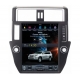 Штатное головное устройство в стиле Тесла для Toyota Land Cruiser Prado 150