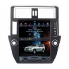 Штатное головное устройство в стиле Тесла для Toyota Land Cruiser Prado 150